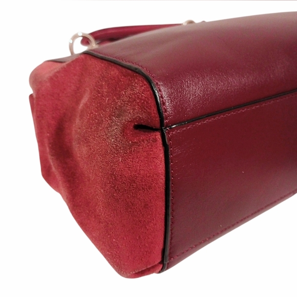 Coach Leather & Suede Minetta 2-Way Satchel - Picture 10 of 16